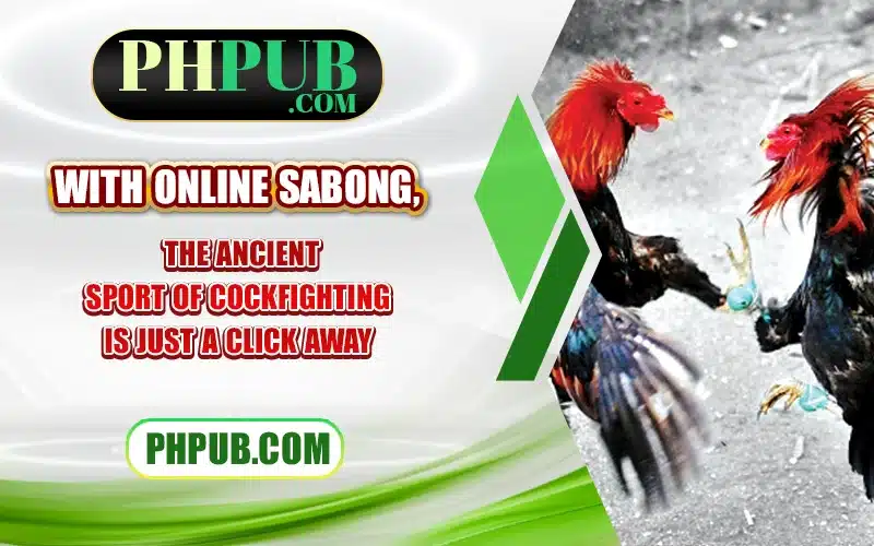 With Online Sabong, the ancient sport of cockfighting is just a click away